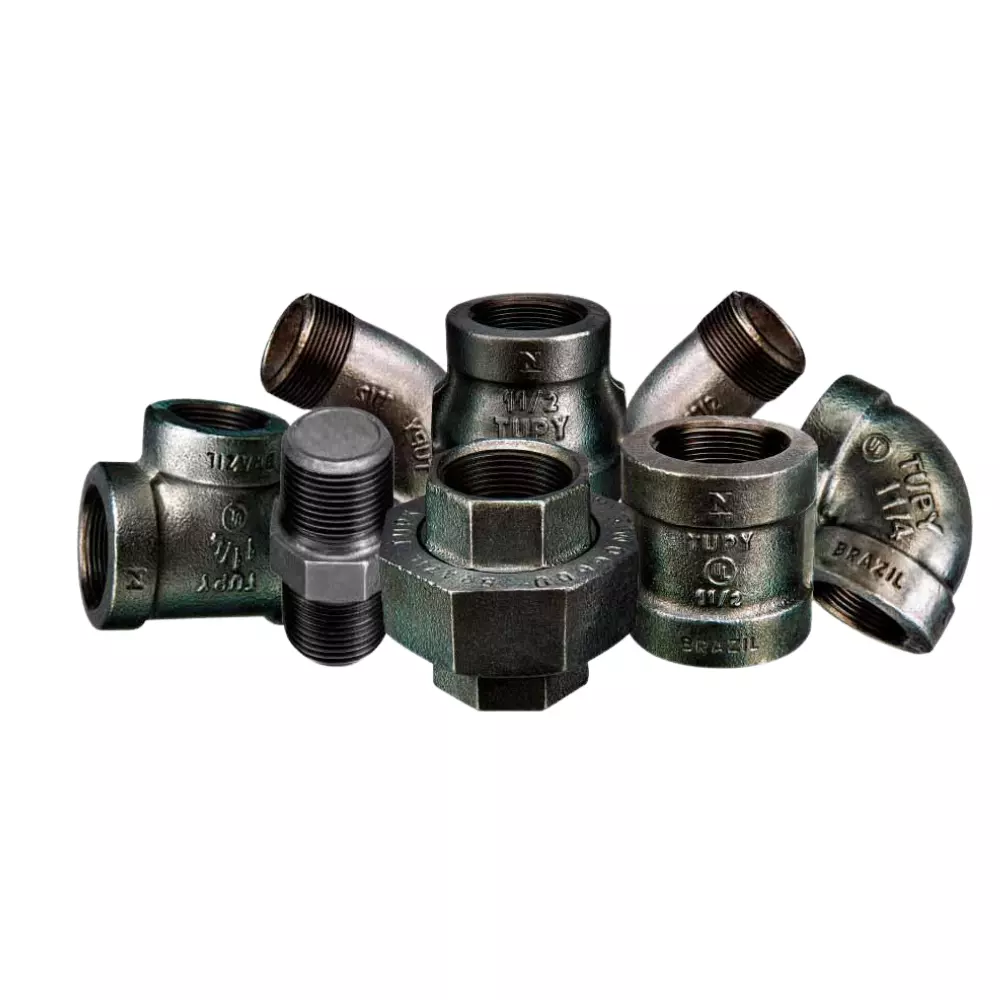 Conexões Aço Carbono Preto e Galvanizado