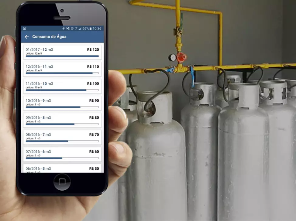 Individualização de Água e Gás