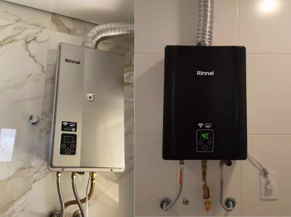 Instalação de Aquecedor de Água a Gás